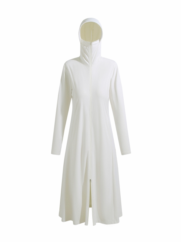 Summer Uv Clothing - ロング軽量ルーズアイスシルク UV 保護服男性女性夏の新スタイルファッショナブルなブランド日焼け止めアウターコート