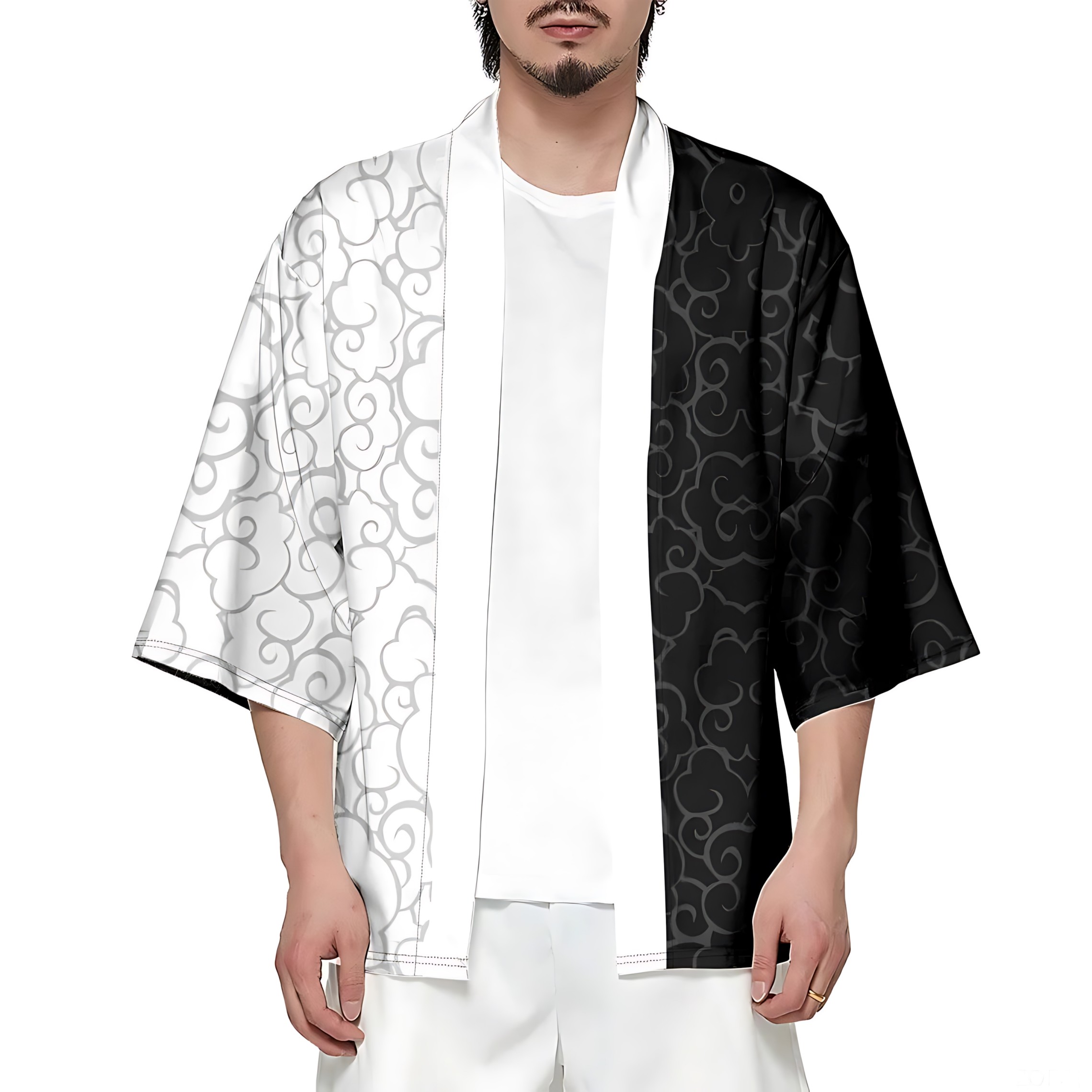 Summer Clothing Patterns - 2026年夏メンズ着物3Dプリント柄通気性軽量カジュアルファッションアウトドアメンズウェア