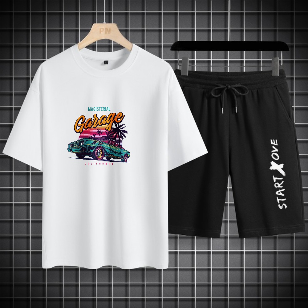 Summer Clothing Drip - メンズセット 2025 夏服 ツーピース 薄手 メンズスーツ