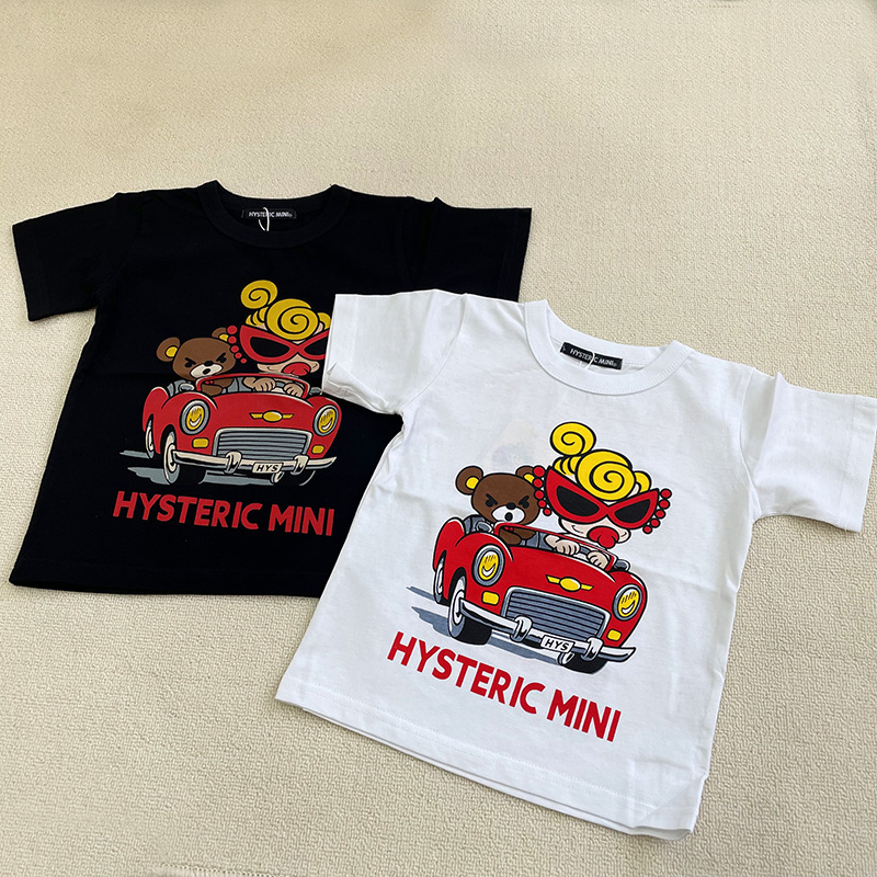 Summer Kids Clothing - かわいい新しいヒステリックミニ漫画Tシャツアニメ周辺服夏服快適で柔らかい男の子と女の子への誕生日プレゼント