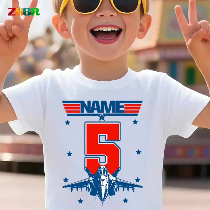 Summer Clothing Names - 家族の誕生日Tシャツ 誕生日ガールシャツ お揃いの衣装 パーソナライズされた名前入り ガールズパーティーシャツ 衣類