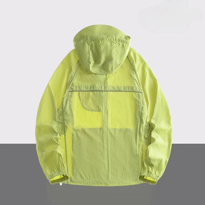 夏の日焼け止め服男性と女性のための軽量抗紫外線通気性スキン服 - Yours Clothing Summer Jackets のレビューと価格