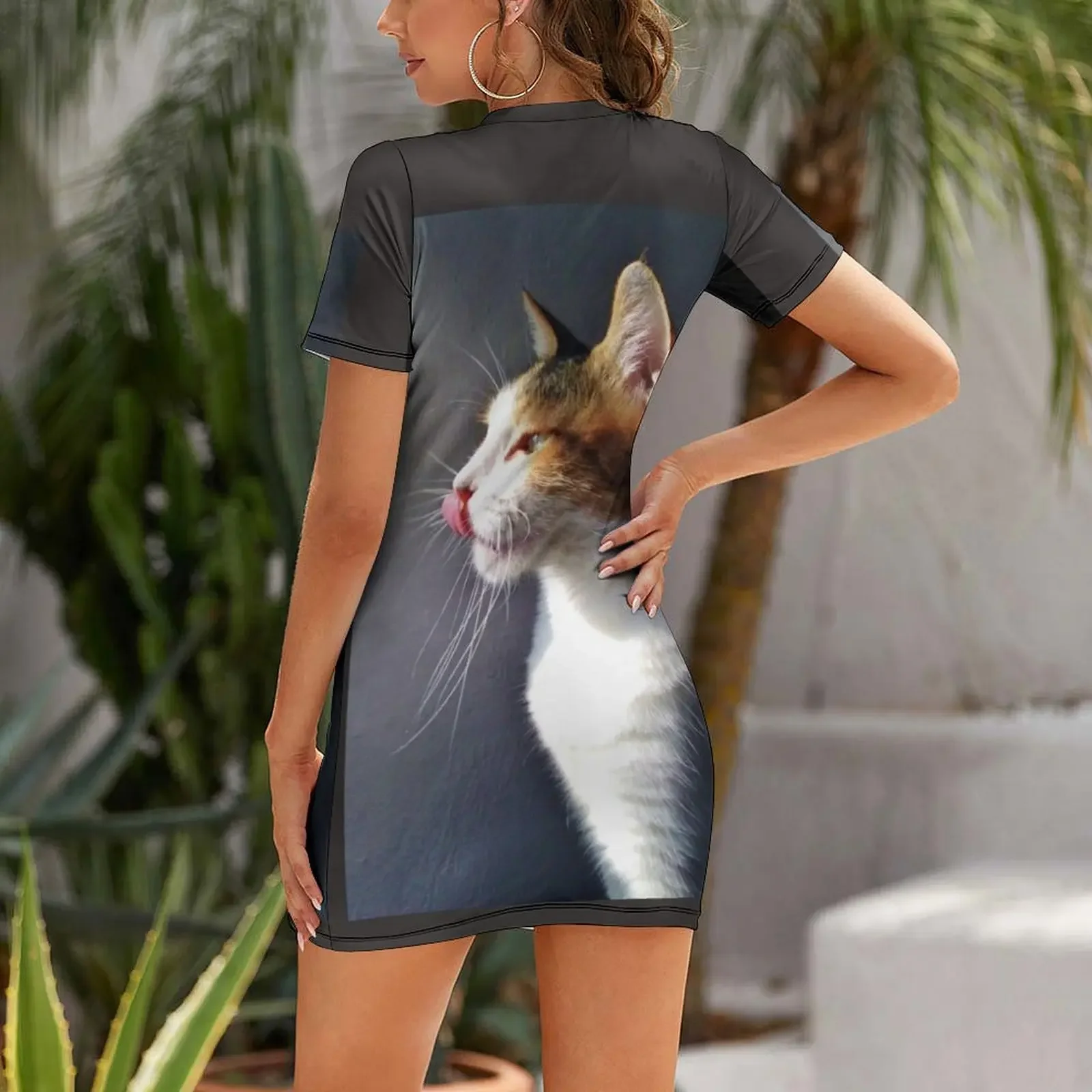 私の友人リリーの猫半袖ドレスサマードレス女性 2026 女性 - Summer Clothing Trends For Women 2026 のレビューと価格