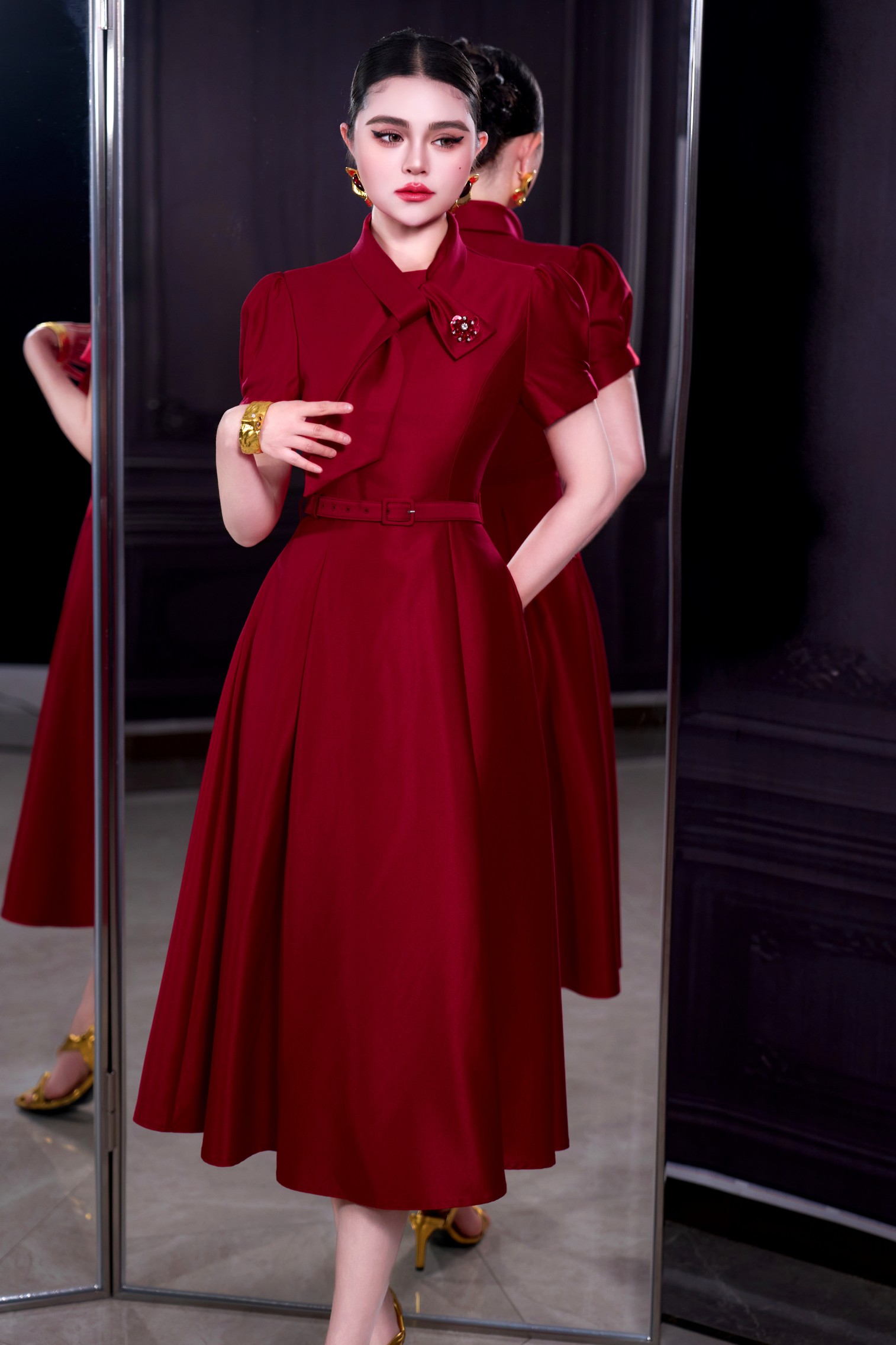 ZJYT レッド レディース ドレス トレンド 2026 春 - Summer Clothing Trends For Women 2026 のレビューと価格