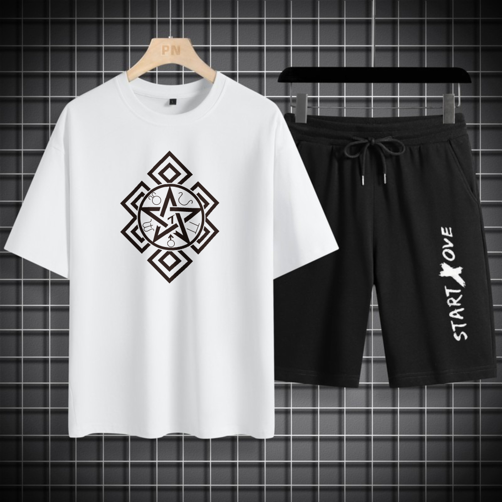 メンズTシャツセット1枚 2026年春夏 3Dプリントジョギ - Summer Clothing Drip のレビューと価格