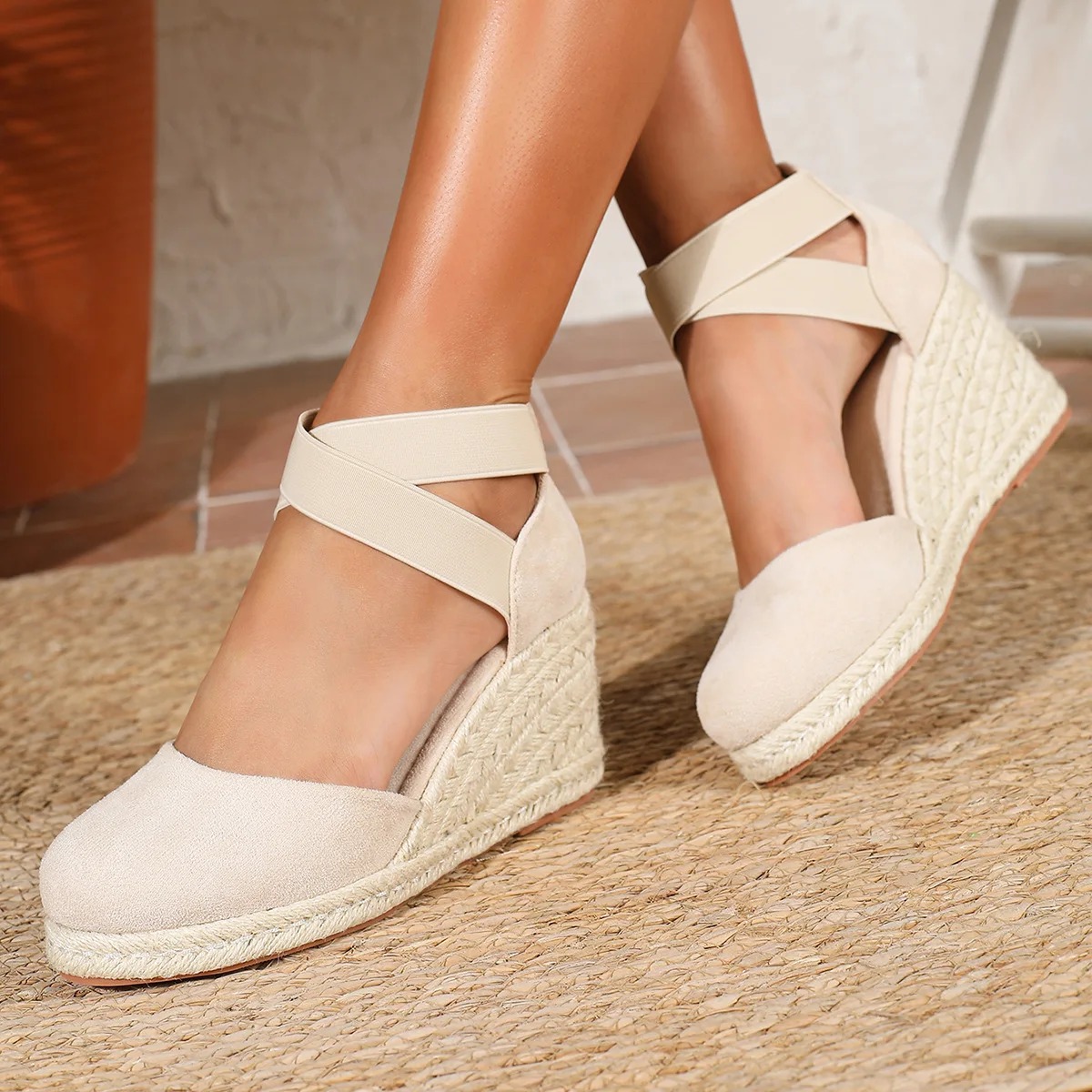 カバートゥ レディース エスパドリーユ ウェッジ サンダル  - Espadrille Sandal Women のレビューと価格