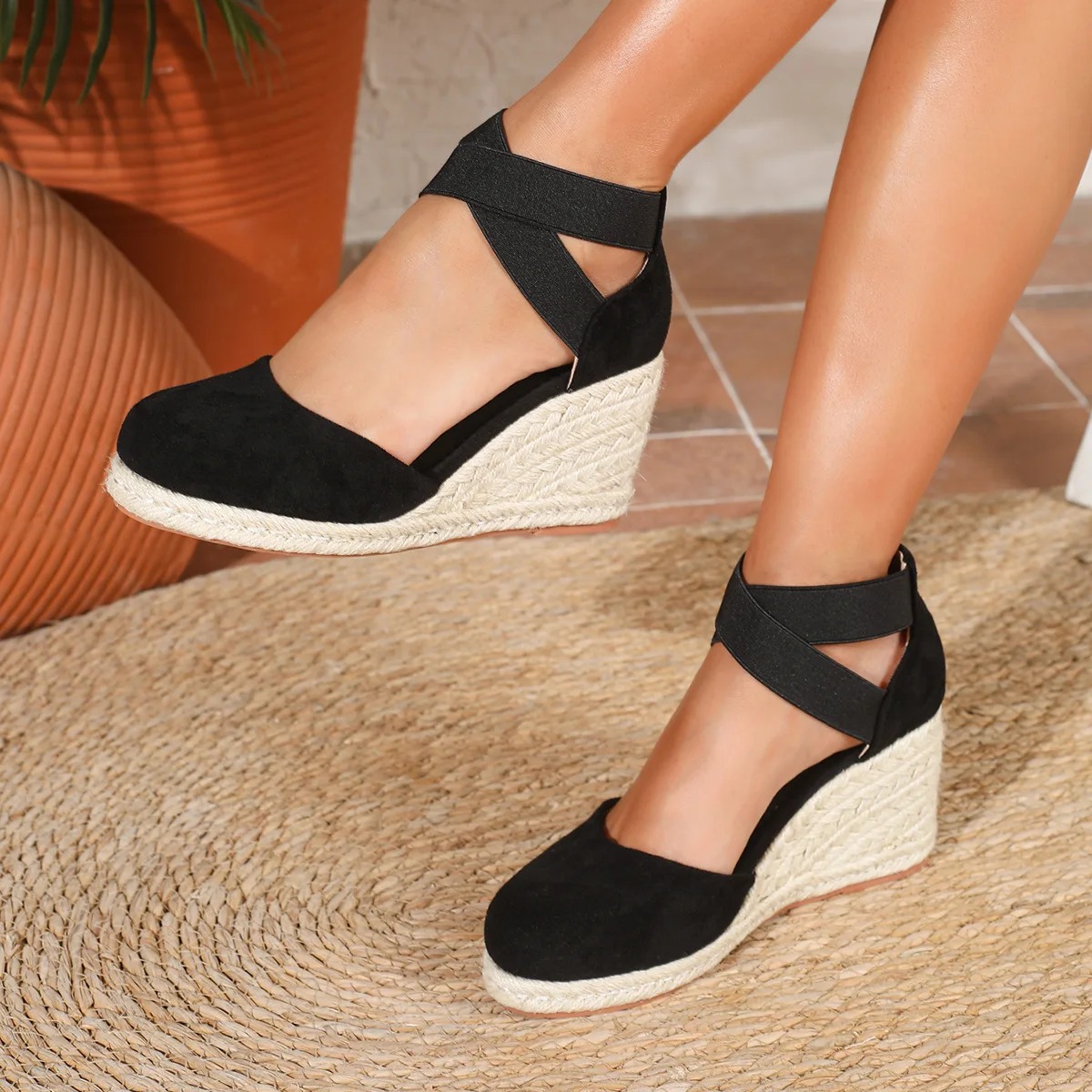 カバートゥ レディース エスパドリーユ ウェッジ サンダル  - Espadrille Sandal Women のレビューと価格