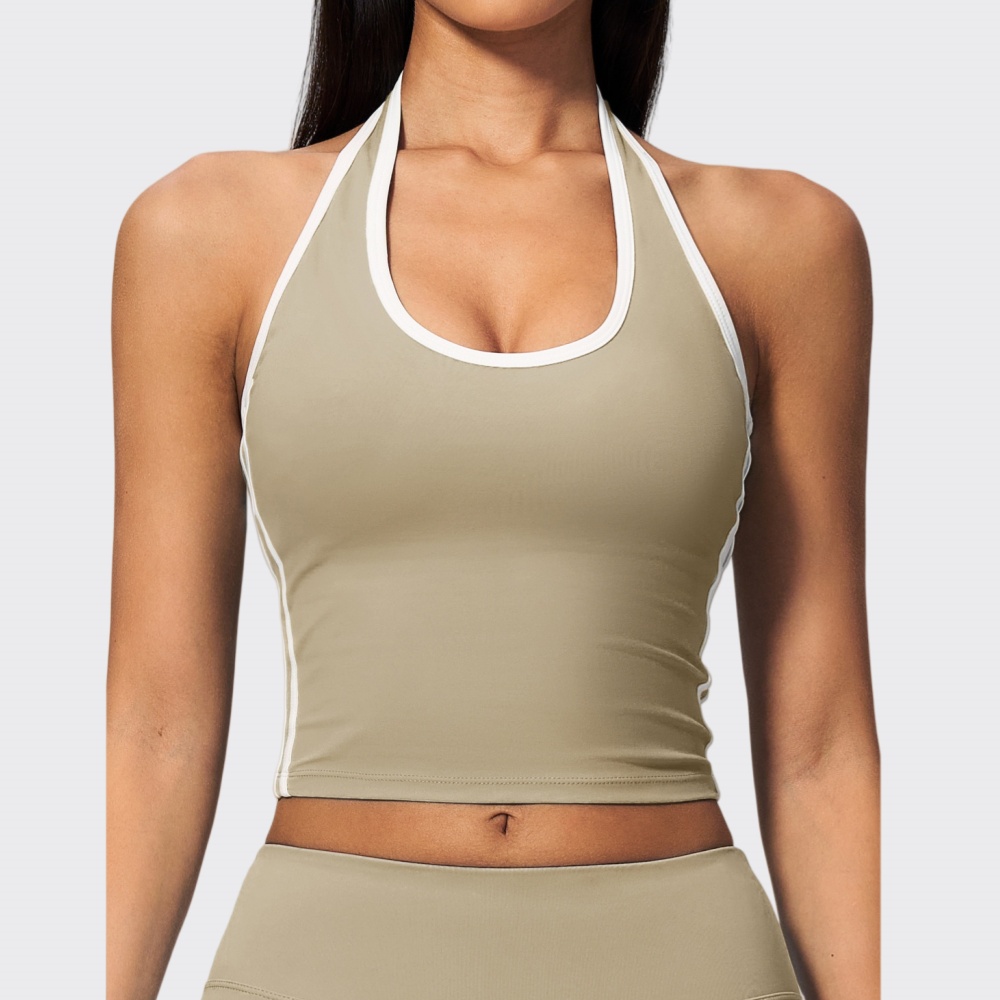 スポーツホルターブラフィットネストップ胸パッド付き夏用耐衝撃 - Summer Clothing Jd のレビューと価格