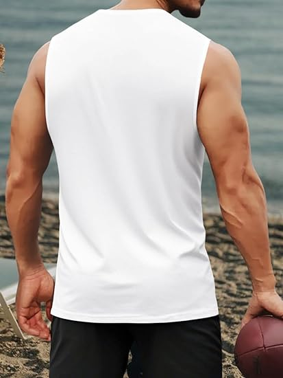 メンズタンクトップセット 2026年夏 速乾性 通気性 ビー - Summer Clothing Drip のレビューと価格