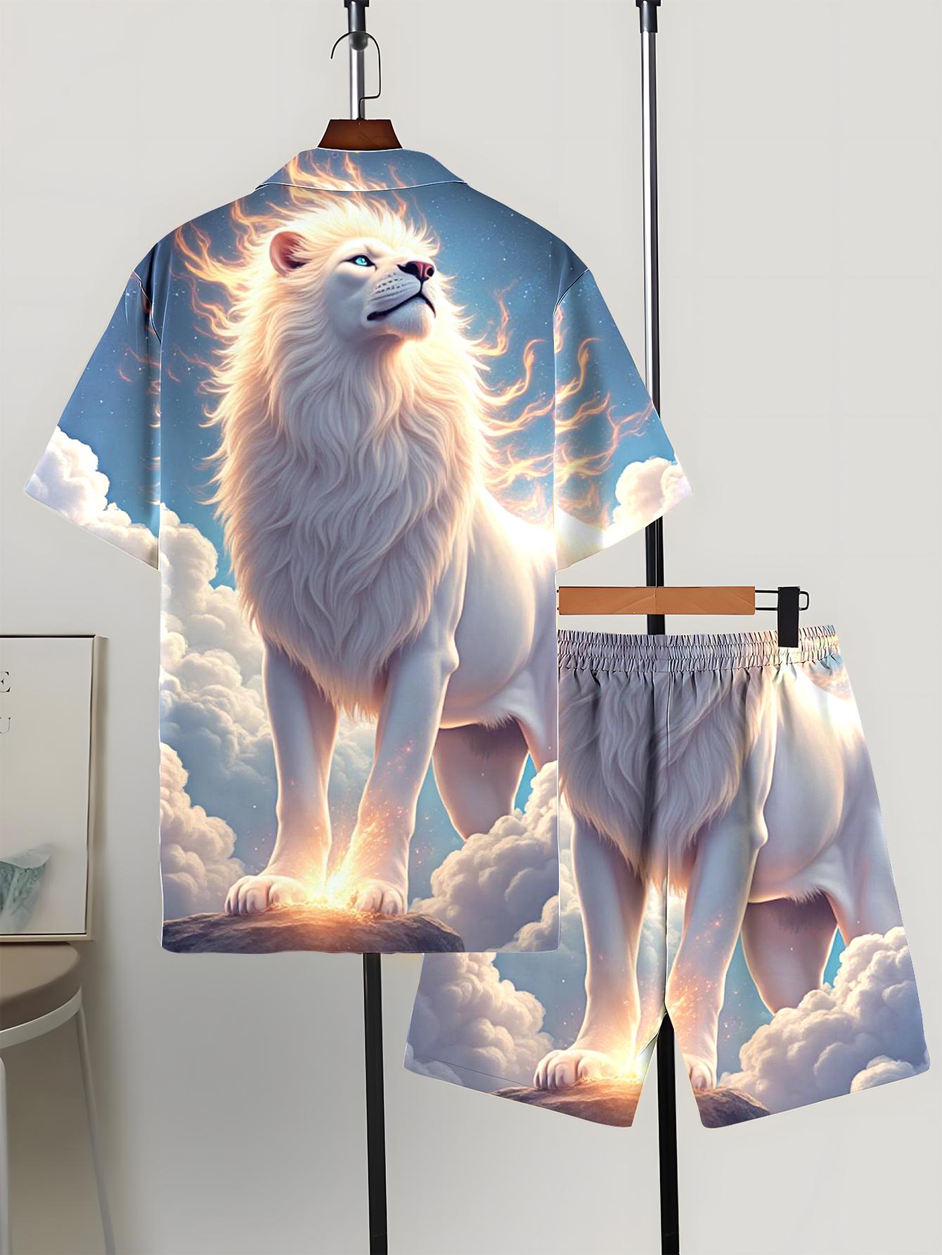 メンズシャツセット 2026 春夏 ジョギングスーツ 上下セ - Summer Clothing Drip のレビューと価格