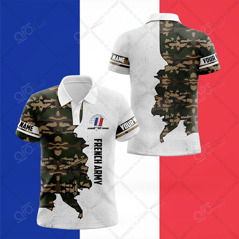 カスタム名フランス国旗グラフィックポロシャツ夏カジュアルボー - Summer Clothing Names のレビューと価格