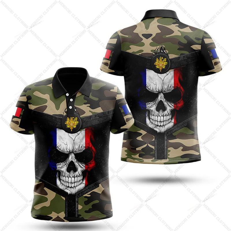 カスタム名フランス国旗グラフィックポロシャツ夏カジュアルボー - Summer Clothing Names のレビューと価格