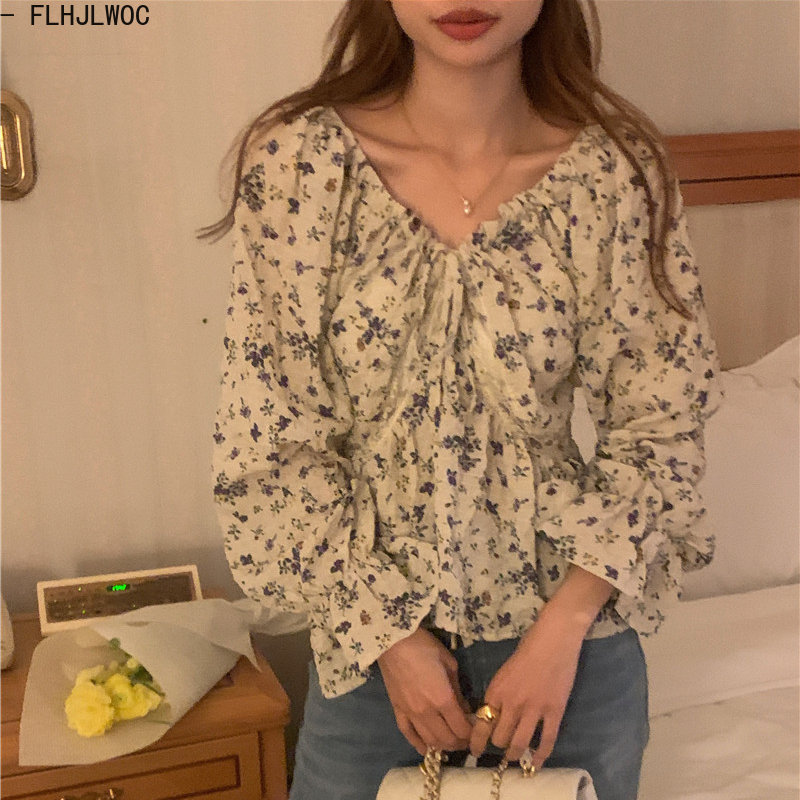 女性のための素敵なヴィンテージブラウス,結び目のあるトップ, - Summer Kids Clothing のレビューと価格