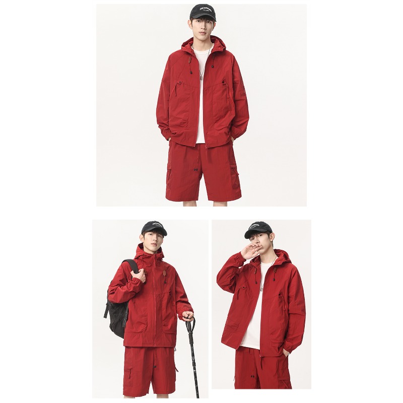 夏の屋外ゴルフカジュアル UV 耐性スキン服カップルファッシ - Yours Clothing Summer Jackets のレビューと価格
