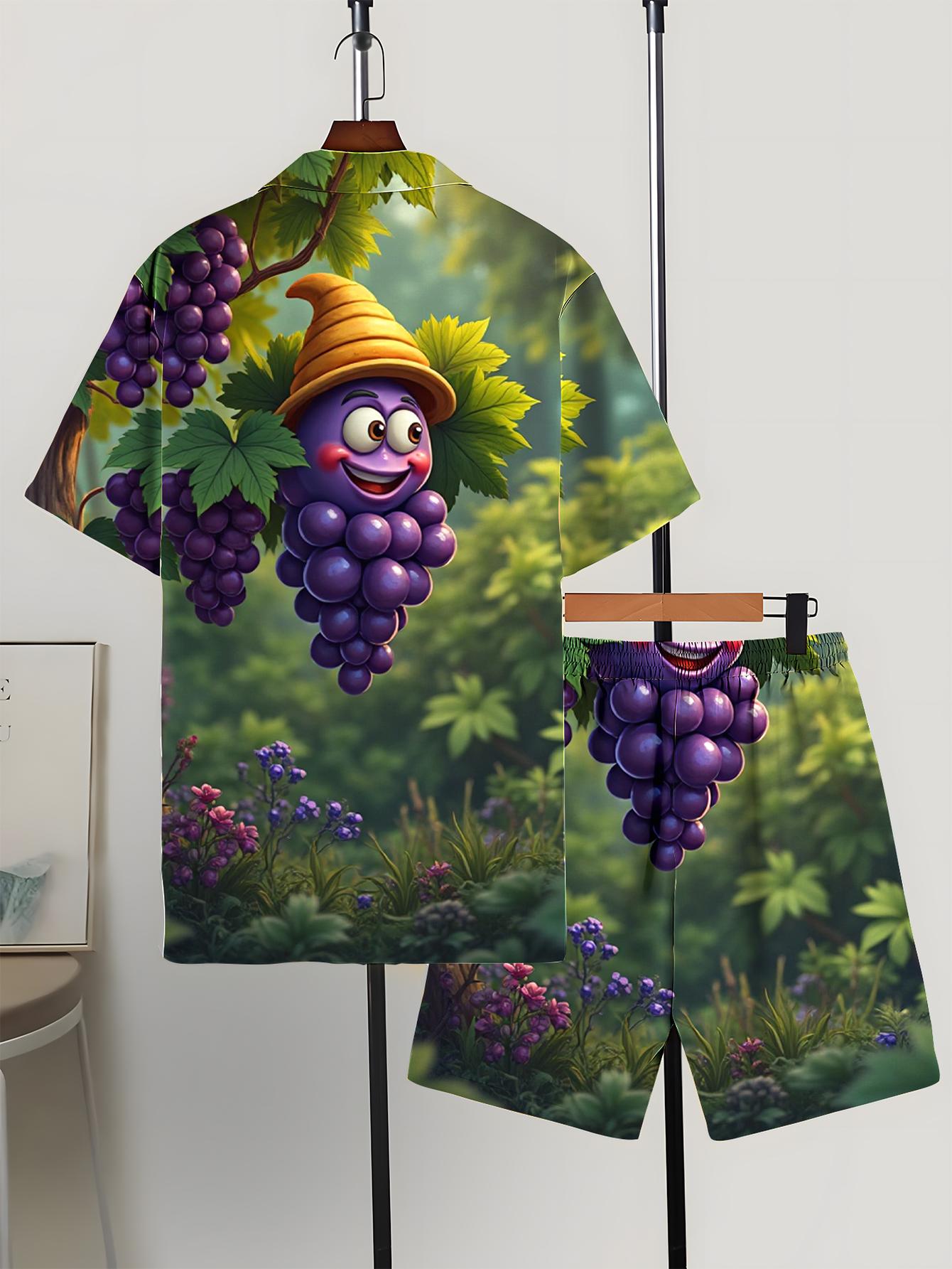 メンズシャツセット 2026 春夏 グラフィック ドリップ柄 - Summer Clothing Drip のレビューと価格