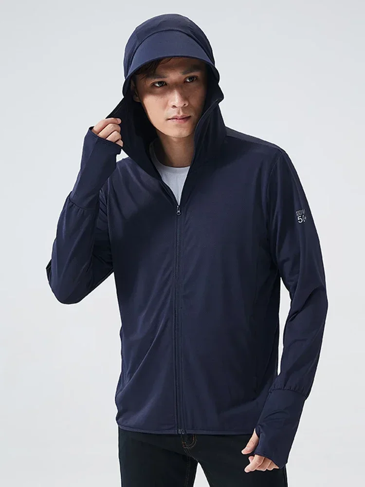 夏フード付きジャケット UPF 50 + UV 太陽保護服釣 - Yours Clothing Summer Jackets のレビューと価格