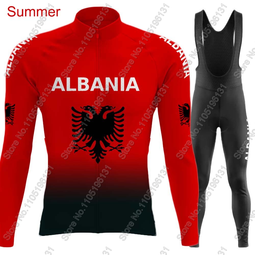 アルバニア代表チーム 2026 サイクリングジャージセット  - Yours Clothing Summer Jackets のレビューと価格